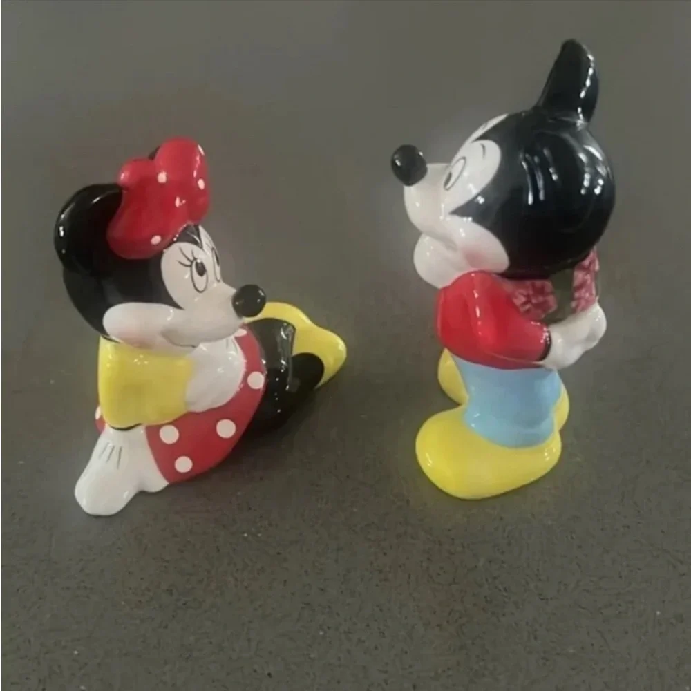 Disney Mickey & Minnie Ceramic Figurines – Preowned